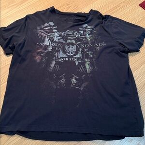 Black Graphic Men's T-Shirt